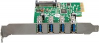 Купить PCI-контролер Frime ECF-PCIEtoUSB008.LP: цена от 446 грн.