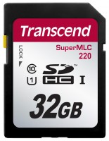 Купить карта памяти Transcend SuperMLC 220 SDHC (32Gb) по цене от 2860 грн.