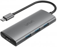 Купить картридер / USB-хаб VAVA USB-C Hub 7-in-1: цена от 1799 грн.