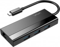 Купить картридер / USB-хаб VAVA USB C 4-in-1 USB Hub Adapter: цена от 1199 грн.