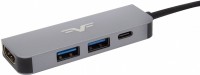 Купить картридер / USB-хаб Frime FH-4in1.201HP: цена от 495 грн.