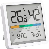 Купить термометр / барометр Xiaomi MIIIW Comfort Temperature and Humidity Clock: цена от 529 грн.