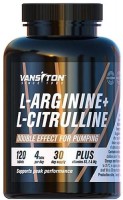 Купити амінокислоти Vansiton L-Arginine + L-Citrulline (120 tab) за ціною від 422 грн.