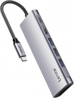 Купить кардридер / USB-хаб Lexar H31 7-in-1 USB-C Hub: цена от 1350 грн.
