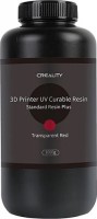 Купити пластик для 3D друку Creality Standard Resin Plus Transparent Red 1000g  за ціною від 1399 грн.