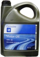 Купить моторное масло GM Motor Oil 10W-40 5L: цена от 817 грн.