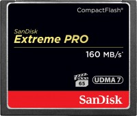 Купить карта памяти SanDisk Extreme Pro 160MB/s CompactFlash (64Gb) по цене от 3060 грн.