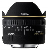 Купить объектив Sigma 15mm f/2.8 AF EX DG DIAGONAL Fisheye  по цене от 19552 грн.