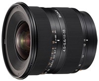 Купить об'єктив Sony 11-18mm f/4.5-5.6 DT: цена от 12400 грн.