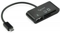 Купить картридер / USB-хаб Gembird UHB-OTG-01: цена от 215 грн.
