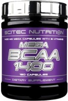 Купити амінокислоти Scitec Nutrition Mega BCAA 1400 (120 cap) за ціною від 626 грн.