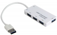Купить картридер / USB-хаб Gembird UHB-U3P4-01: цена от 313 грн.