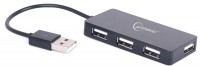Купить картридер / USB-хаб Gembird UHB-U2P4-03: цена от 199 грн.
