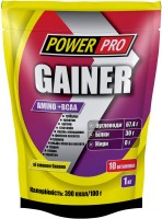 Купити гейнер Power Pro Gainer Amino/BCAA (1 kg) за ціною від 418 грн.